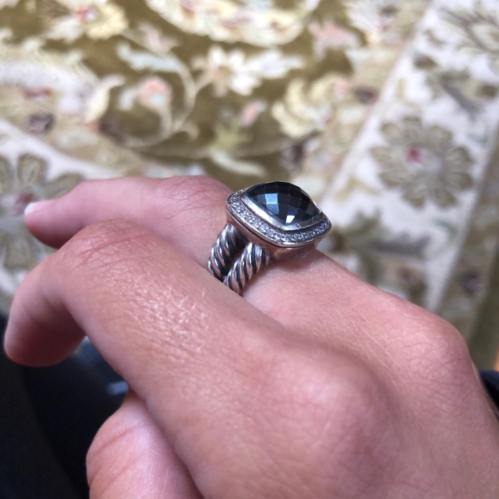 David Yurman Large graphite Ring - Picture 6 of 6